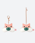 콤틸마이 다람쥐 제피 키링 / kom til mig 'Zepi' Keyring Toy Heroes (Small) : 콤틸마이 스튜디오