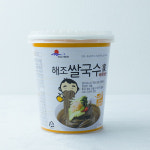 (완도바다가득히)컵국수 쌀국수 3종 36개 해조쌀국수 / 다시마가슬림하다면 / 된장톳쌀국수 : 임답례품