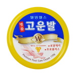 웰빙헬스 명품 고운발 크림 110g 3개/발뒤꿈치 각질 굳은살 풋크림 발크림 : 오마이팜