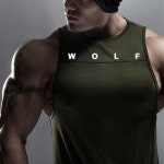 스트렝스핏strengthfit | 남성 wolf 헬스나시 머슬핏 스트렝스핏 짐웨어 : 센버스
