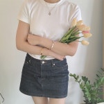 엔틱 유화 실버 은 레이스 코인 팬던트 목걸이 : 이링주얼리