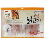 대용량 강아지 사사미 간식 헬로도기 리얼 훈제 닭고기 젤리습식, 300g, 1개 : 펫 마트