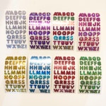 햄블리) Prismatic Alphabet Sticker : 슈야니 상점
