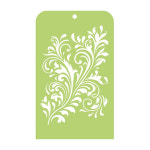 KAISERCRAFT DESIGNER TEMPLATE IT036 Fancy Flourish 팬시 플로리쉬 스텐실 도안 : 공예몰
