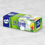 해피홈 크린백 일회용 위생비닐 100매 미니 중 대 : 크린리빙
