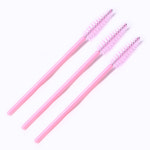 포레버제이 50pcs 미니 마스카라솔 땅콩브러쉬 마스카라브러쉬 : 포레버제이