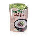 (주)금강웰빙푸드 영광와이케이엠씨 둔포 | 청보리 한우 사골곰탕 (100% 한우 사골 / 1500ml) : 영광웰빙푸드