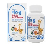 그린스토어 키즈롱칼슘 (1,080mg X 60정) 바닐라맛 1개월분 : 오소메디