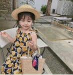 유아 아동 키즈 여아 달달 플라워 핫한 뜨거운 여름 날 바캉스에 입어야 하는 인싸 상하셋 : 아기마녀클로젯