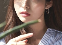 실버925 꼬임 써클 링 귀걸이 : 온드에떼