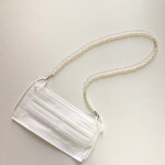 진주 마스크 스트랩 진주 목걸이 : 아이엠요나