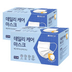 코디 3중 필터 데일리 케어 마스크 50매 X 2개 : GOODSPLUS