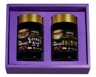 이정남 장작불 조청(도라지, 우슬) 선물세트 280g X 2병 / 가마솥 장작불 수제조청 : 이정남식품