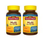 Nature Made Multi For Him 50+ 네이처 메이드 멀티비타민 포 힘 50세이상 90정 2팩 : 월드그램