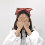 도로시 새틴 왕리본 헤어밴드 헤어터번 머리띠 : 아이엠요나