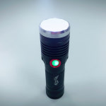 LZ23(블랙)18650충전지(블랙/3600mAh)1알 기본제공 1300루멘 5핀다이렉트 충전식 줌조절 후레쉬 LED랜턴 : 새길무역