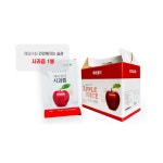 초록녹즙마을(동구남목점) | 케이셀러 건강한사과즙 100ML 50포100포 임산부 아기 아침쥬스 건강음료 100%착즙 : 초록별마트