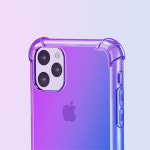 아이폰 11 pro 그라데이션 투명 케이스 휴대폰 핸드폰 : 루다컴퍼니