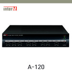 크라운 인터내셔날(KROWN INTERNATIONAL) | interM 인터엠 A-120 / 120W / 입력 5채널 앰프 : 제이인터내셔널 공식몰