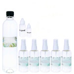 손소독제 DIY 재료 세트 (스프레이용기 100ml x 5개 +천연 아로마 오일) : 닥터스글루