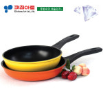 주식회사 영화사 궁 | 키친아트 하우스쿡 다이아몬드코팅 후라이팬2종(A)SET(24+22궁) : 주식회사 엘포