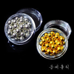 금구슬 은구슬 : 레진아트 네일아트 비즈 구슬 진주 레진파츠 네일파츠 슬라임파츠 데코덴재료 워터볼몰드 레진구슬 레진비즈 레진공예재료...