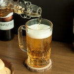 얼음 맥주잔 하이볼잔 냉동 생맥주잔 글라스 릴리 440ml : 스마일연구소