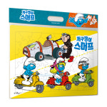 80피스 개구쟁이 스머프 레이싱 판퍼즐 AL80-170 : 퍼즐갤러리