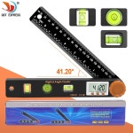 수평계,각도기 측정 4in1 측정 각도 0-999.95°디지털 기기 각도 경사계 디지털 전자 : 제니서울
