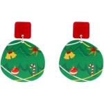 큐트 크리스마스 귀걸이 이어클립 트리 Christmas ear clip earrings : 이금채월드