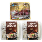 해드림 순대 돼지 국밥 밀키트 1.25kg x 2+찰순대 1kg 간편식 즉석식품 : 달콤도쿄
