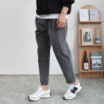 남자 M-XL 부드러운 양기모 원턱 와이드팬츠 4color : 슈군