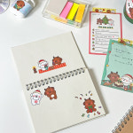 츄디앤퐁디 | MERRY CHRISTMAS REMOVABLE STICKER : 츄디앤퐁디