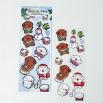 츄디앤퐁디 | ENJOY THE WINTER REMOVABLE STICKER : 츄디앤퐁디