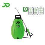 제이디가든 JD GARDEN JD-B16L 충전 분무기 16리터 12V 리튬이온 배터리 1개 충전기 1개 포함 어깨끈 각종 4종 노즐 원예 소독 세차 청소등...