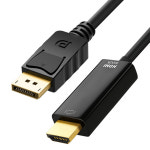 DP TO HDMI 모니터 케이블 4K 디스플레이포트 디피 1.8M : 디아이템