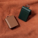 본아띠 아토 천연소가죽 B.B.G 카드지갑 케이스 갤럭시 Z플립4 : 홍진 글로벌