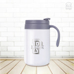 각인스텐컵 M-05 이니셜 커스텀 보온보냉 핸들텀블러 스텐레스 이중진공 블랙 500ml : 빙고기프트