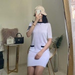 빠른배송 TB 퍼피 이지 원피스 화이트 : 와이뮤마켓