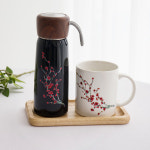 두리가온 공예품대전수상 자개 머그컵 (화이트) 300ml : 블룸엣홈