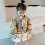 아동 키즈 상하복 봄가을점퍼 주름치마 스커트 데일리룩 졸리항공점퍼치마세트 : 슈슈아리