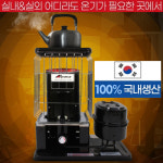 ALPACA 국산 캠핑용 기름난로 37㎡ 업소용 유리심지 석유난로 실외용 등유 스토브히터 : 가가멜연구소