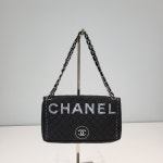샤넬 새틴 CHANEL 레터링 체인 숄더백 리미티드 클래식숄더백 : 메종리카