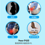 임산부 산모 회음부 치질 전립선 원형 도넛방석 : 완소자리
