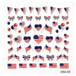 유에스에이USA네일 | 네일쎈 USA 네일아트스티커 USA-03 : 네일쎈