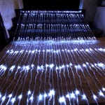 준디앤피 | 크리스마스조명 커튼 줄 조명 인테리어 3x3m 320led 폭포 고드름 빛 유성우 비 빛 : 레아누벨르