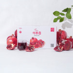 무첨가 고당도 석류즙 농축 원액 주스 100ml x 60포 : 명인힐링푸드