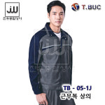 봄 가을 작업복 TB-05-1J 잠바 상의 작업복 춘추 남자 : 은아상사