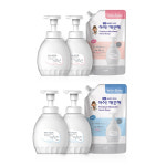 리필씽 | 아이깨끗해 프리미엄 핸드워시 450mlx2+리필 600ml 힐링코튼 퓨어로즈 거품 비누 : 더베러씽