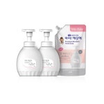 리필씽 | 아이깨끗해 프리미엄 핸드워시 450mlx2+리필 600ml 힐링코튼 퓨어로즈 거품 비누 : 더베러씽
